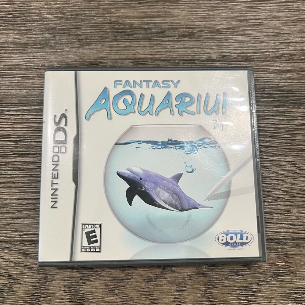 Nintendo Blue Fantasy Aquarium Video Game